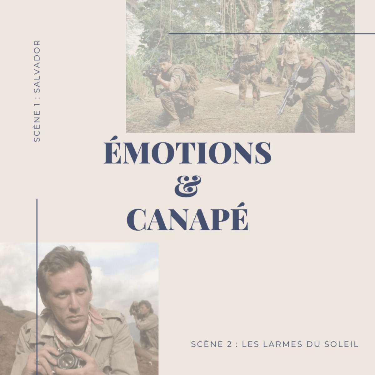 Emotions & Canapé : Salvador et Les Larmes du Soleil Emotions & Canapé : Salvador et Les Larmes du Soleil