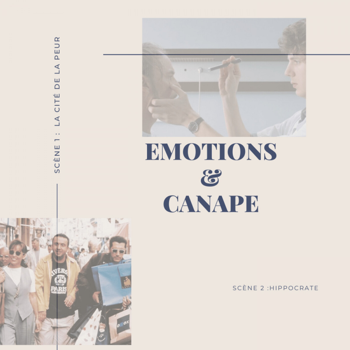 Emotions & Canapé : La Cité de la Peur et Hippocrate Emotions & Canapé : La Cité de la Peur et Hippocrate